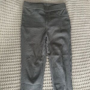 Black and White Checkered Pants